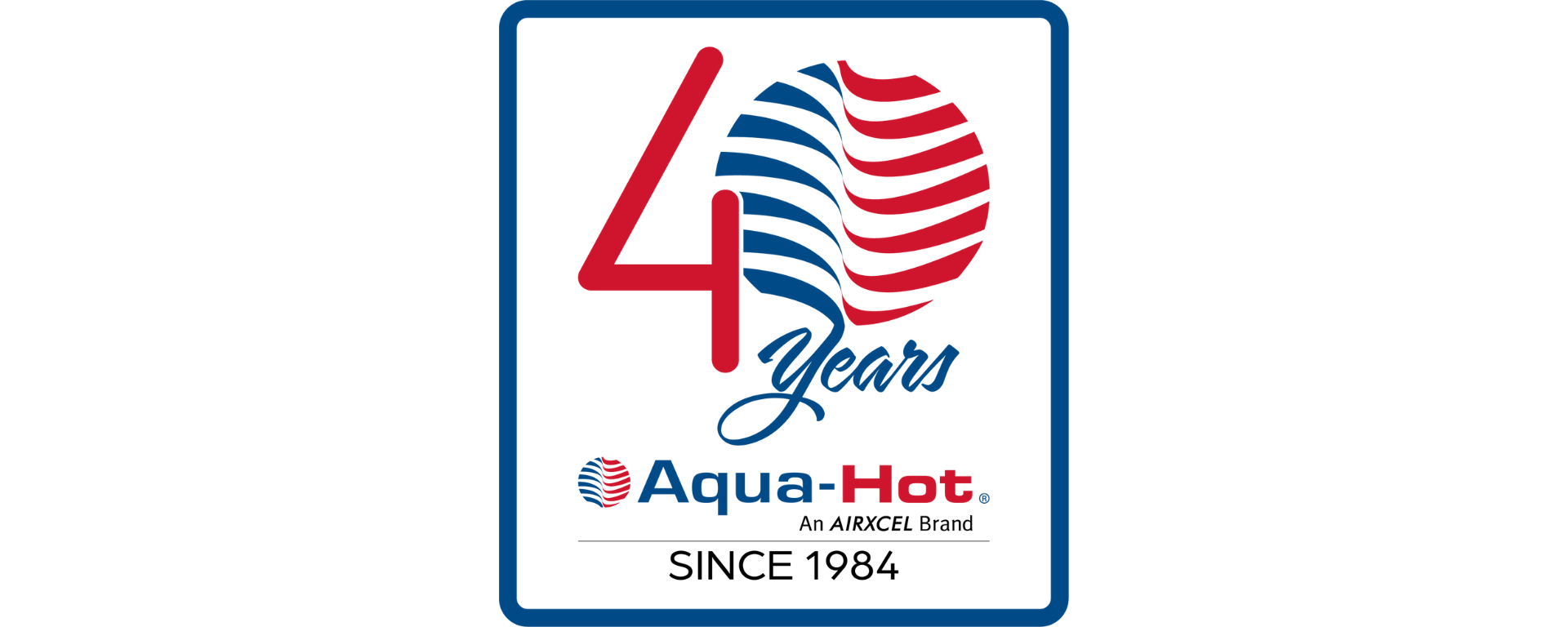40th Anniversary Logo Header